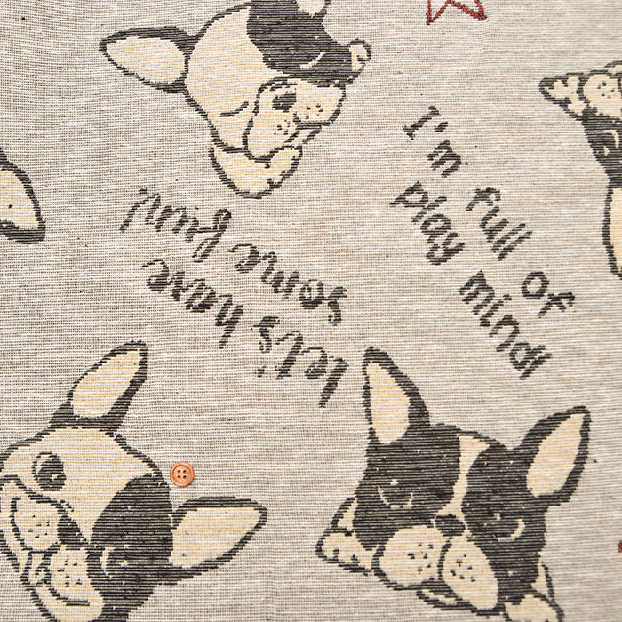 Made in China – Gobelin Fabric – French Bulldog - nomura tailor
