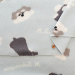 Made in China Polyester Fleece Print Fabric - Dog - nomura tailor