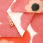 Made in China Polyester Fleece Printed Fabric - Flower - nomura tailor
