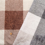 Made in China Polyester Boa Print Fabric - Check - nomura tailor