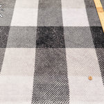 Made in China Polyester Boa Print Fabric - Check - nomura tailor