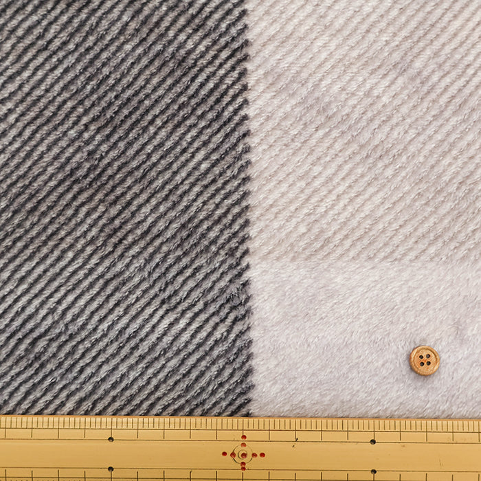 Made in China Polyester Boa Print Fabric - Check - nomura tailor