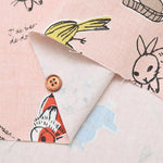 Cotton Oxford Fabric - Dog & Cat - nomura tailor