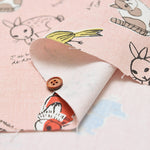 Cotton Oxford Fabric - Dog & Cat - nomura tailor