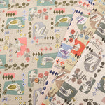 Cotton Oxford Fabric - Birds - nomura tailor