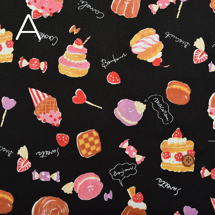 Cotton Oxford Fabric - Sweets - nomura tailor