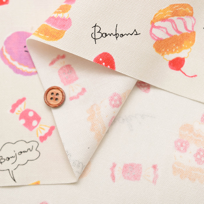 Cotton Oxford Fabric - Sweets - nomura tailor