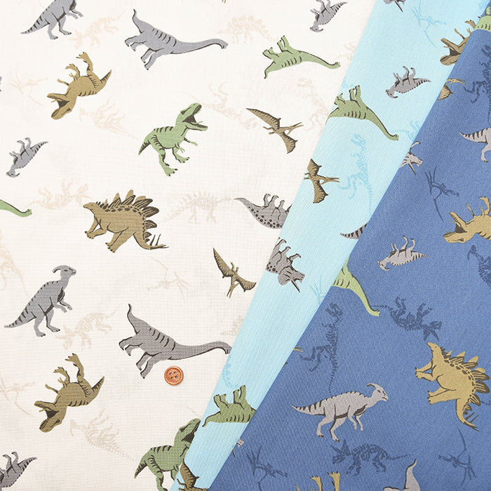 Cotton CB Printed Fabric - Dinosaur - nomura tailor