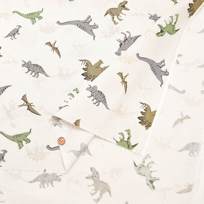Cotton CB Printed Fabric - Dinosaur - nomura tailor