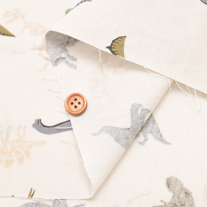 Cotton CB Printed Fabric - Dinosaur - nomura tailor