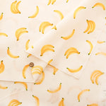 Cotton Muslin printed Fabric - Banana - nomura tailor