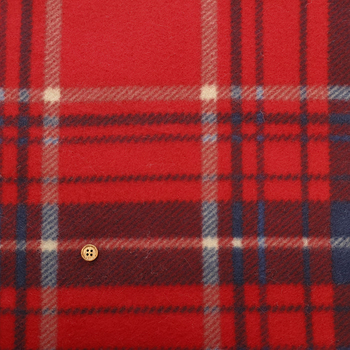 Made in China Polyester Fleece Print Fabric - Check - nomura tailor