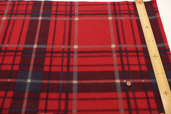 Made in China Polyester Fleece Print Fabric - Check - nomura tailor