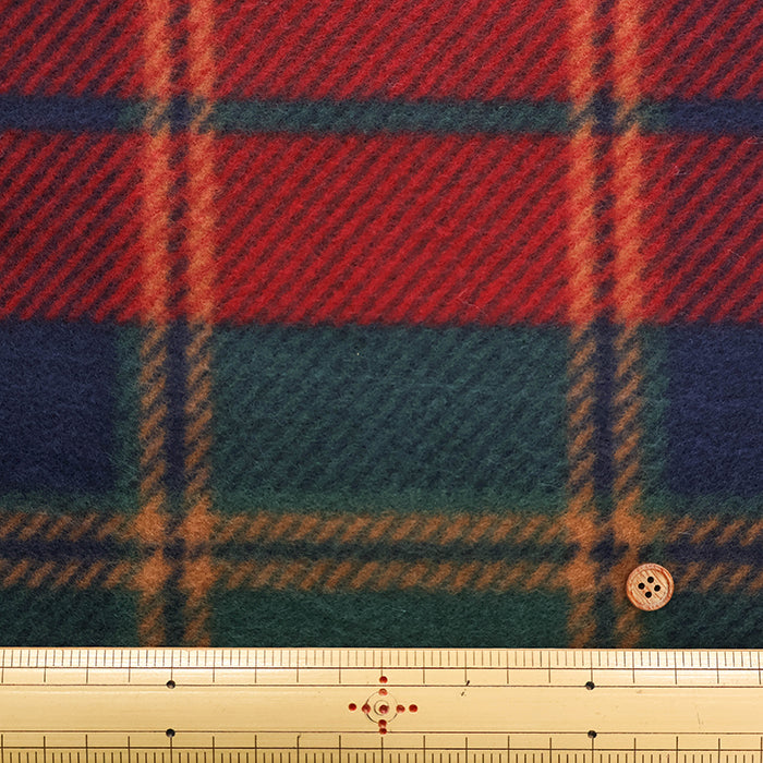 Made in China Polyester Fleece Print Fabric - Check - nomura tailor