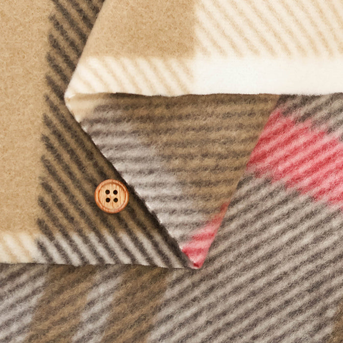 Made in China Polyester Fleece Print Fabric - Check - nomura tailor