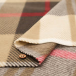 Made in China Polyester Fleece Print Fabric - Check - nomura tailor