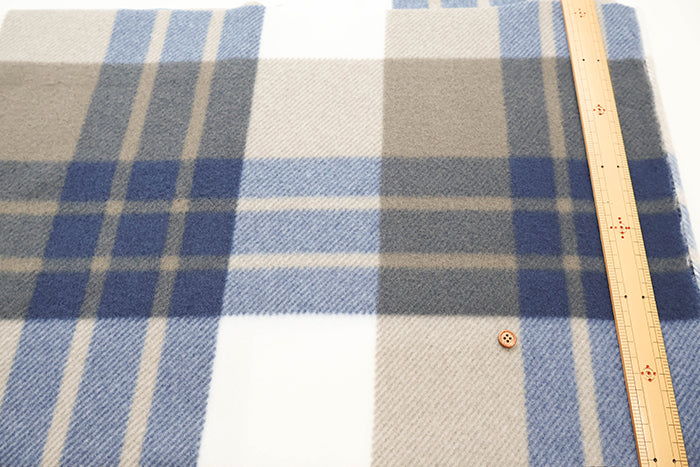 Made in China Polyester Fleece Print Fabric - Check - nomura tailor