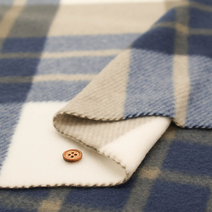 Made in China Polyester Fleece Print Fabric - Check - nomura tailor