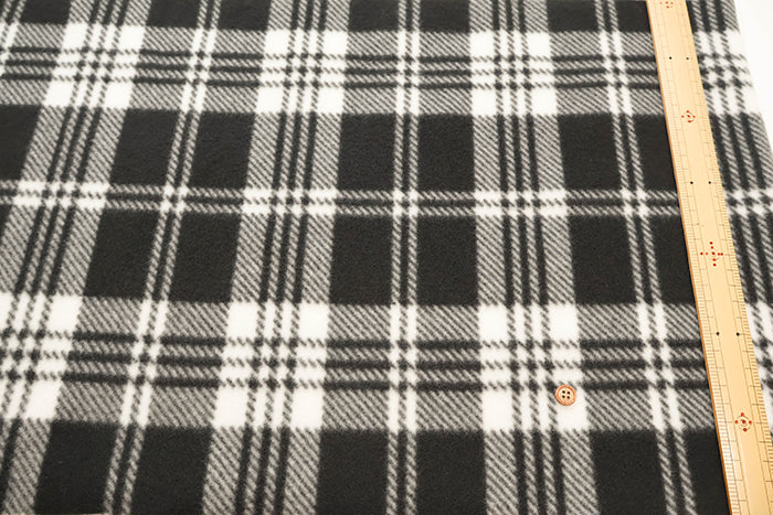 Made in China Polyester Fleece Print Fabric - Check - nomura tailor