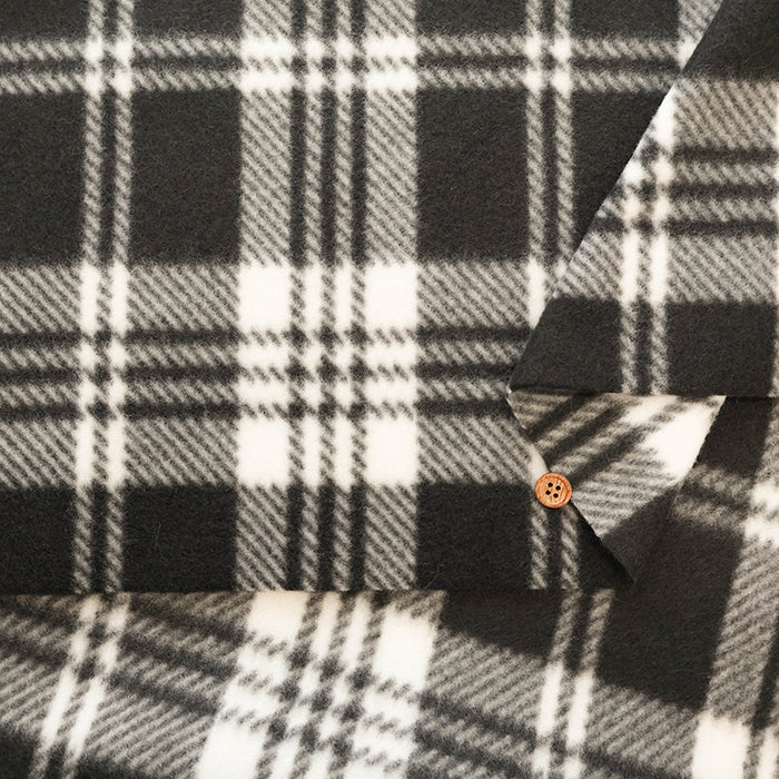 Made in China Polyester Fleece Print Fabric - Check - nomura tailor
