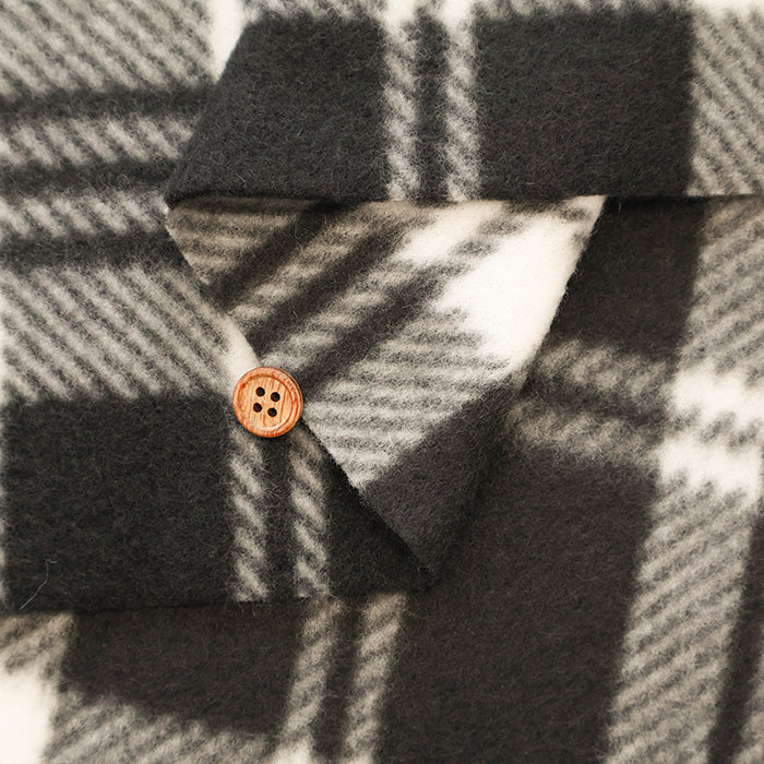 Made in China Polyester Fleece Print Fabric - Check - nomura tailor