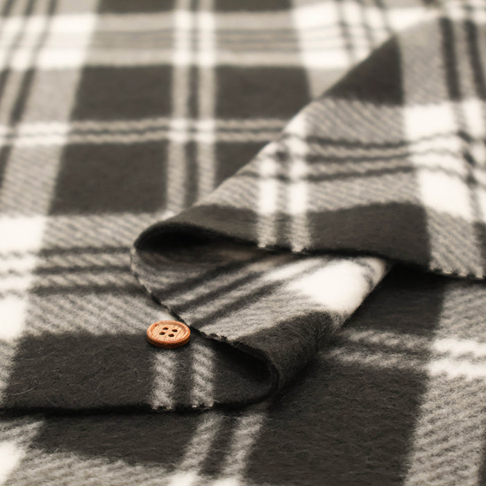 Made in China Polyester Fleece Print Fabric - Check - nomura tailor