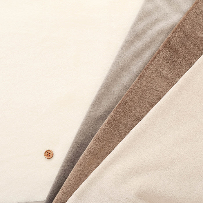 Made in China Polyester Super Fluffy Boa Fabric - Plain - nomura tailor
