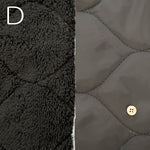 Made in China Polyester & Backed Boa Quilted Fabric - Plain - nomura tailor