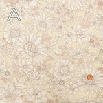 Water repellent Acrylic Nylon Oxford Print Fabric - Flower - nomura tailor