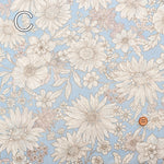 Water repellent Acrylic Nylon Oxford Print Fabric - Flower - nomura tailor