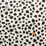 Water Repellent Nylon Oxford Print Fabric - Dalmatian - nomura tailor