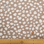 Water Repellent Nylon Oxford Print Fabric - Dalmatian - nomura tailor