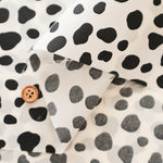 Water Repellent Nylon Oxford Print Fabric - Dalmatian - nomura tailor