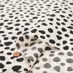 Water Repellent Nylon Oxford Print Fabric - Dalmatian - nomura tailor