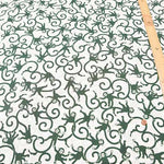 Cotton Square Printed Fabric - Karakusa MONKEY - nomura tailor