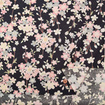 Cotton Scare Printed Fabric - Weeping Cherry Blossoms - nomura tailor