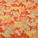 Cotton Scare Printed Fabric - Fan Chrysanthemum in Sea of Clouds - nomura tailor