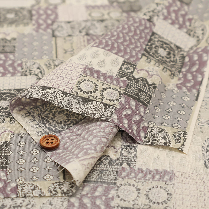 Cotton Scare Printed Fabric - Calico Patchwork - nomura tailor