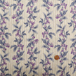 Cotton Scare Printed Fabric - Berry Stripe - nomura tailor