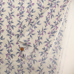 Cotton Scare Printed Fabric - Berry Stripe - nomura tailor