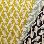 Linen-like Cotton Slub Fabric - Bird - nomura tailor