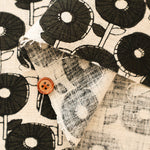 Linen-like Cotton Slub Fabric - POPO - nomura tailor