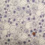 Cotton Lawn Print Fabric - Golden Berry Crystal - nomura tailor