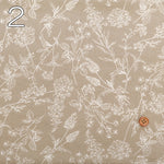 Cotton Broad Fabric - Botanical Rhythm - nomura tailor