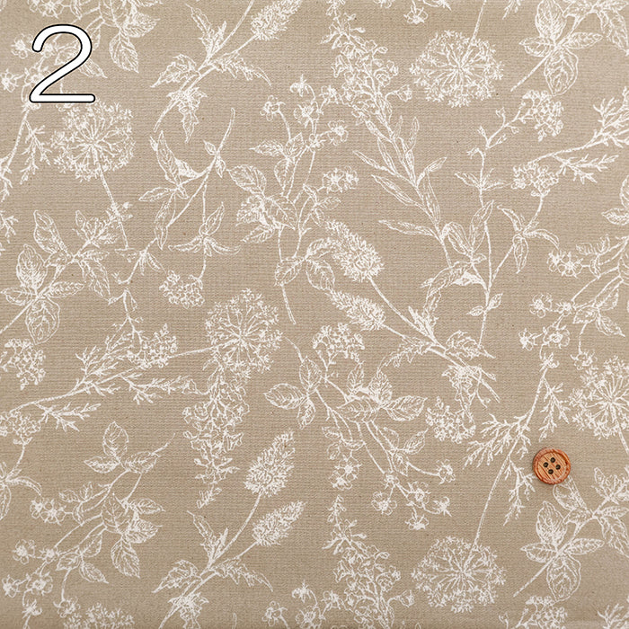 Cotton Broad Fabric - Botanical Rhythm - nomura tailor