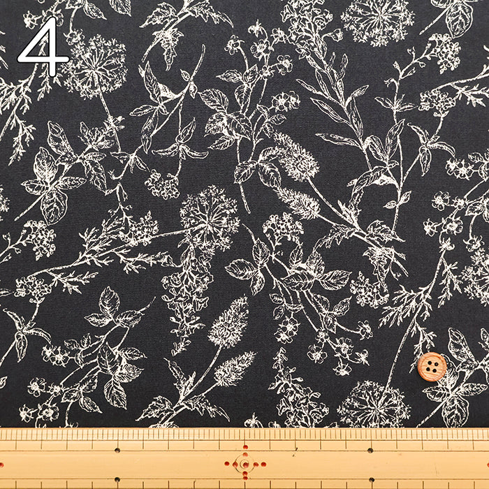 Cotton Broad Fabric - Botanical Rhythm - nomura tailor