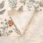 Cotton Broad Fabric - Botanical Rhythm - nomura tailor