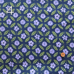 Cotton Scare Printed Fabric - Sopokukka Shippo Flower - nomura tailor
