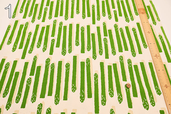 Cotton Oxford Fabric - Asparagus - nomura tailor