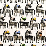 Cotton Broad Fabric - Playful Zebra - nomura tailor